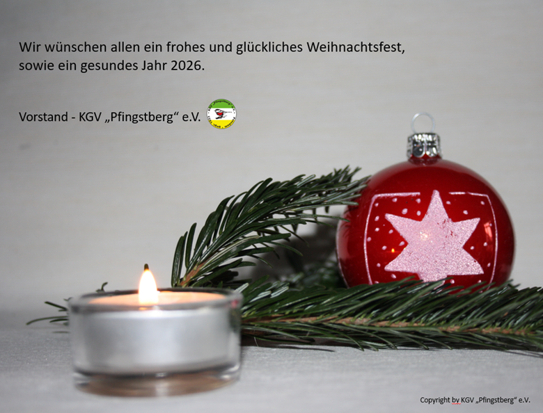 Weihnachtsgrüße 2025